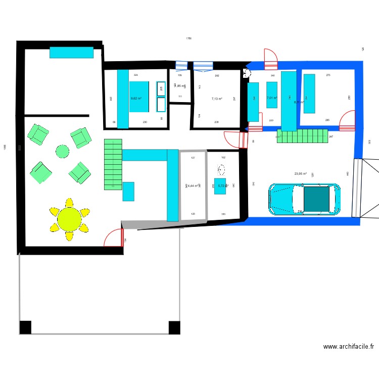 Plan 19. Plan de 0 pièce et 0 m2