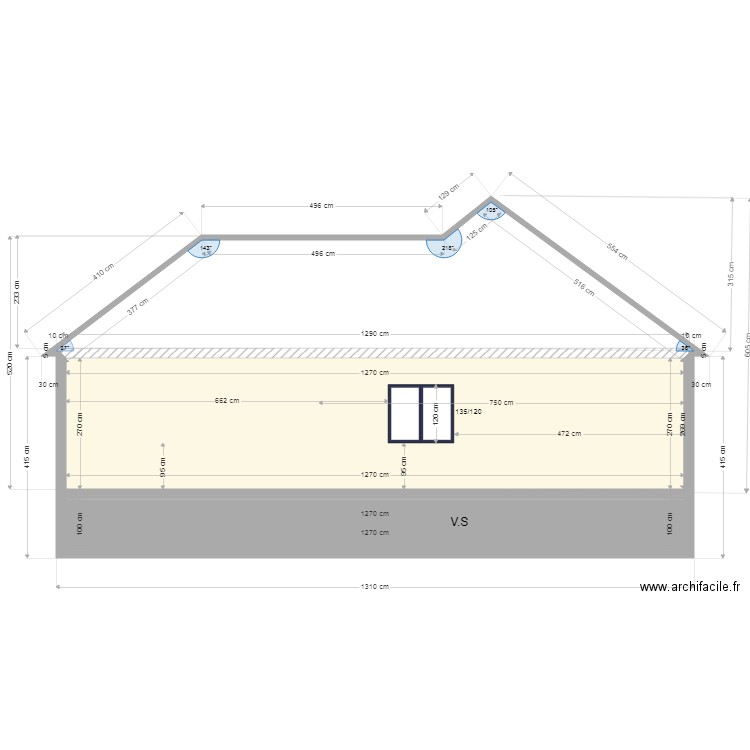 futur maison est façade. Plan de 0 pièce et 0 m2