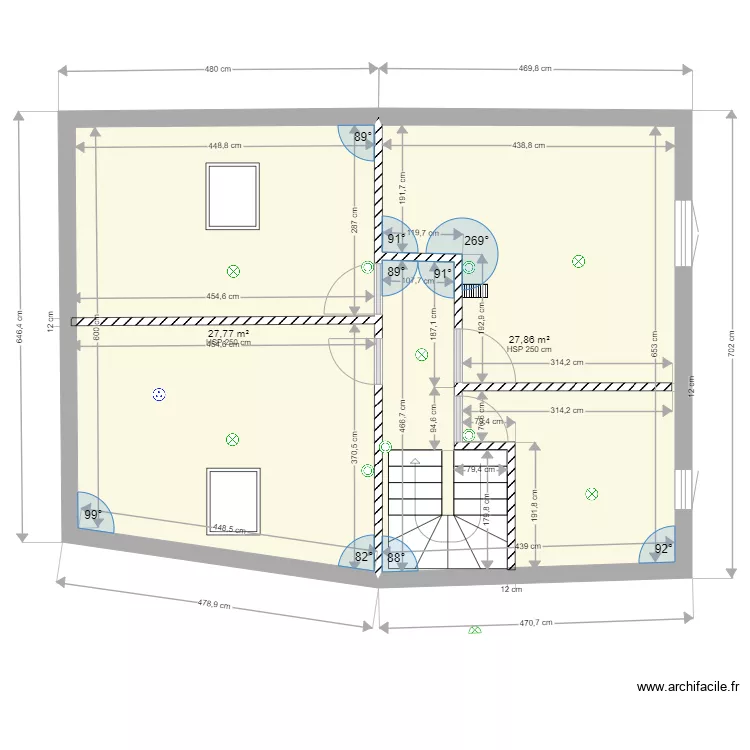 GRANDE BOURDI ELECTRICITE. Plan de GRANDE BOURDI ELECTRICITE. Plan de