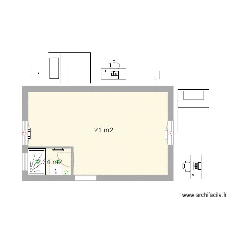 EXTENSION2. Plan de 0 pièce et 0 m2