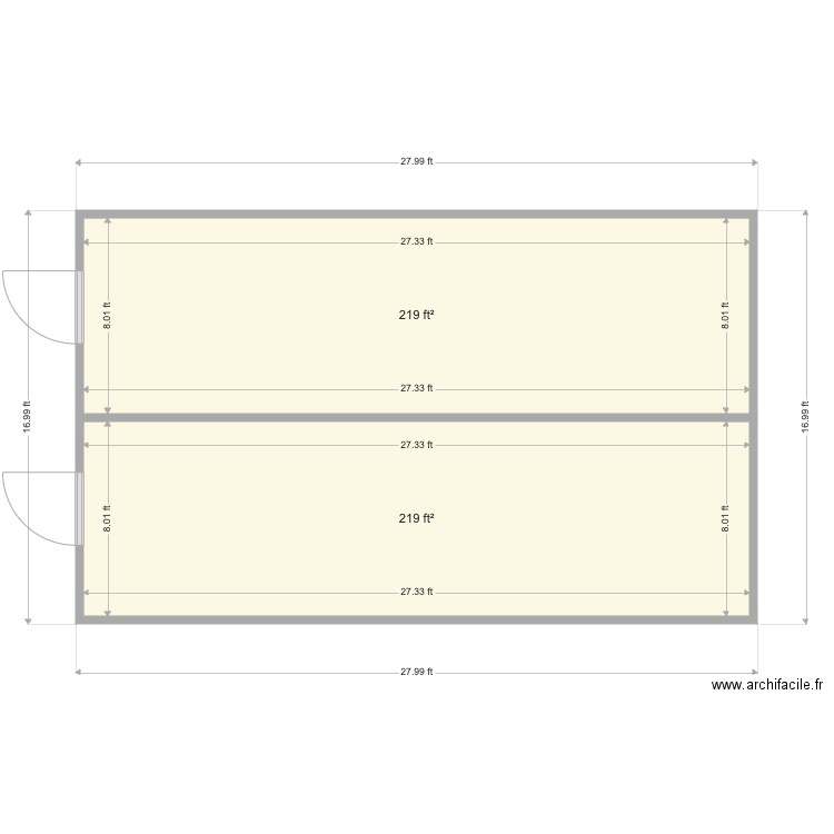 PPD. Plan de 0 pièce et 0 m2