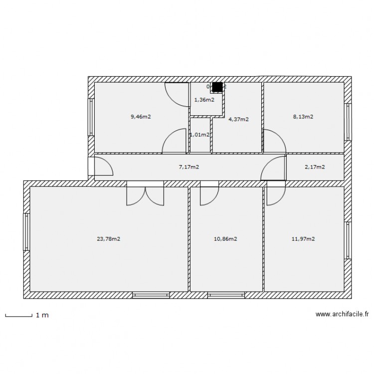 lmaison 2 actuelle. Plan de 0 pièce et 0 m2