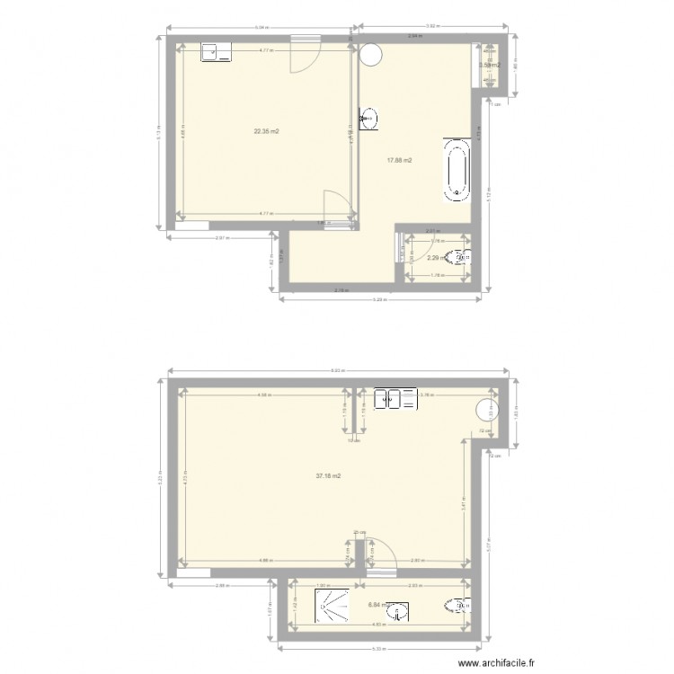 DEUIL. Plan de 0 pièce et 0 m2
