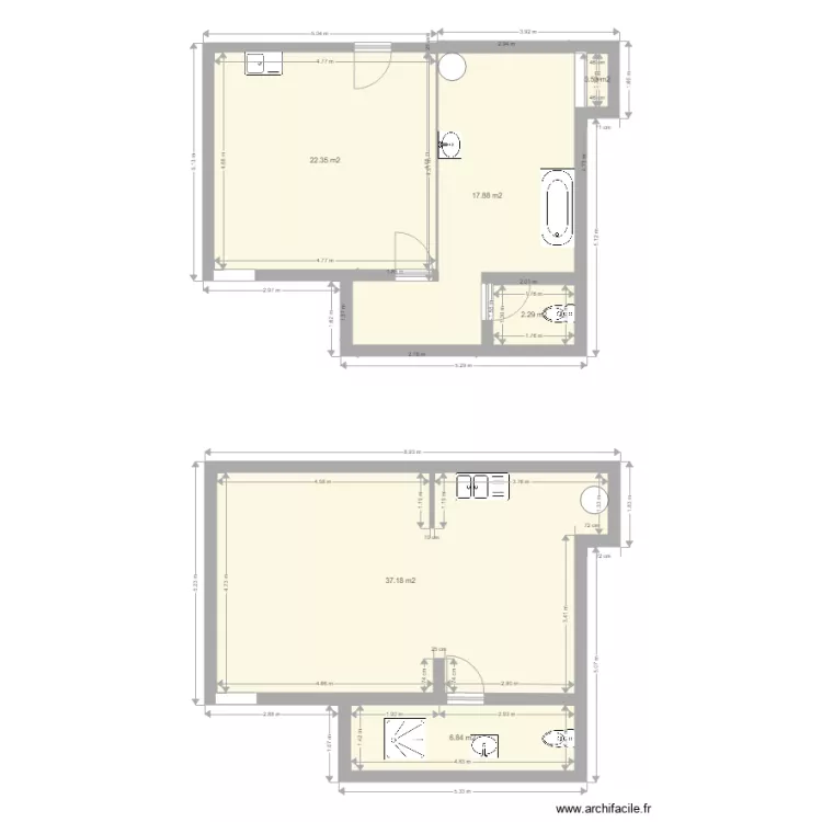 DEUIL. Plan de 