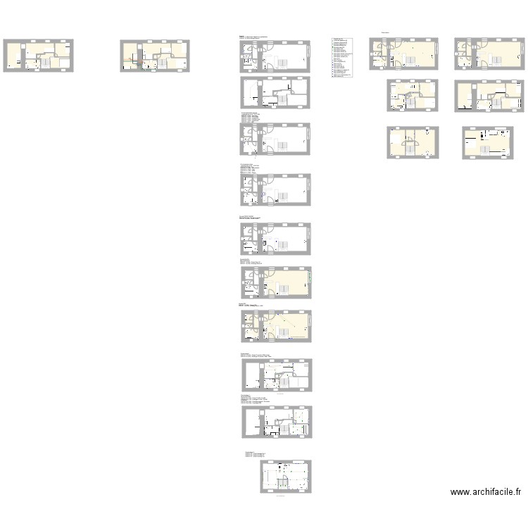 PLANS ELEC JANV 2022. Plan de 0 pièce et 0 m2