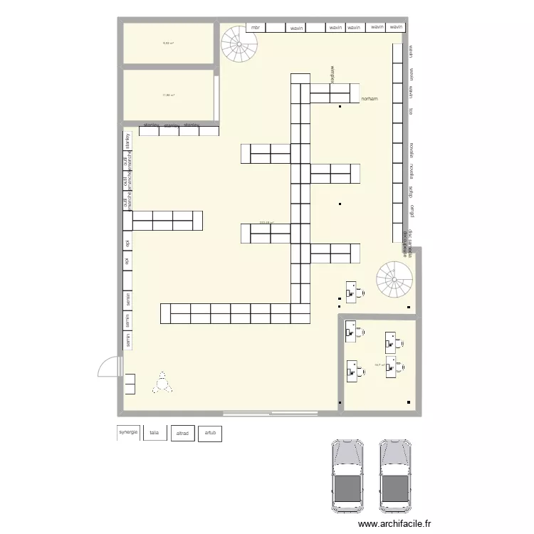 miramas 1. Plan de 