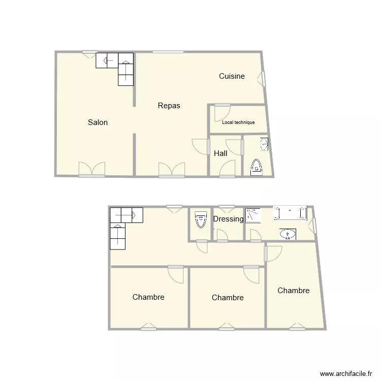 3202 Pinoncely . Plan de 