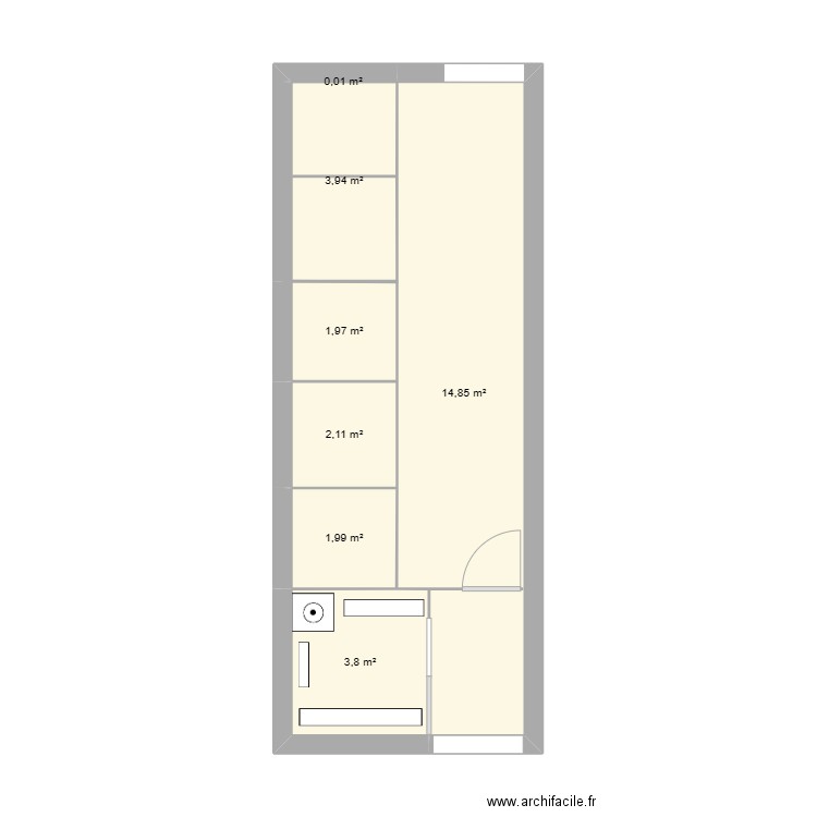 CHATERIE. Plan de 0 pièce et 0 m2