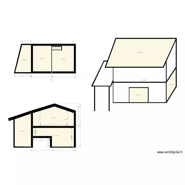 apparte. Plan de 