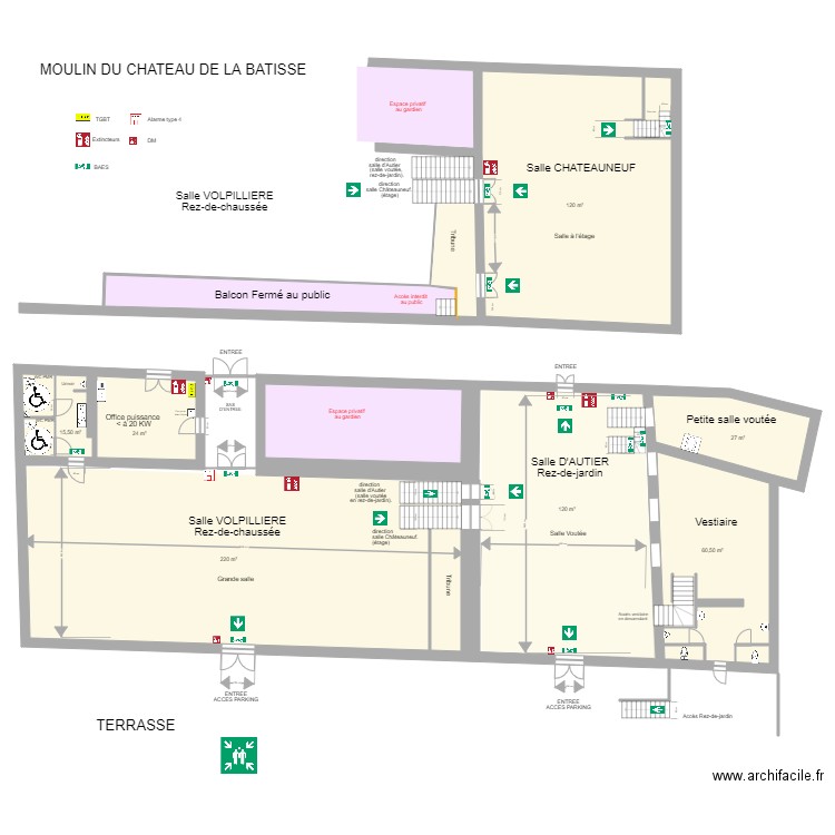 Moulin La Batisse 2. Plan de 0 pièce et 0 m2