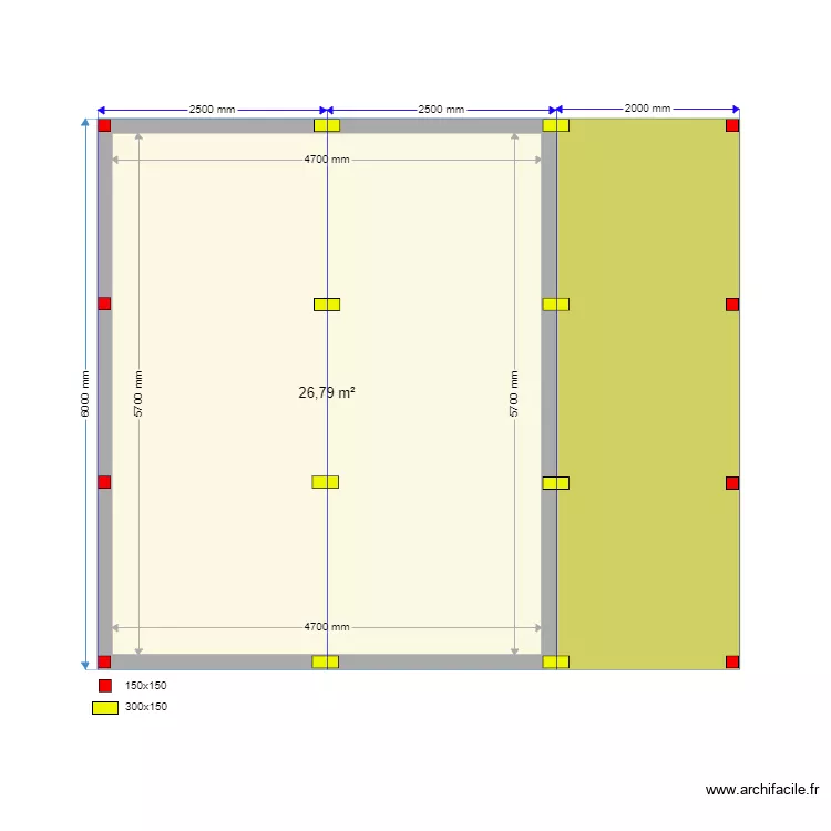 Сваи Путятино. Plan de 