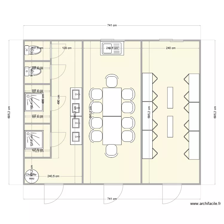 SOHO CHANTIER CONFLUENCE. Plan de 