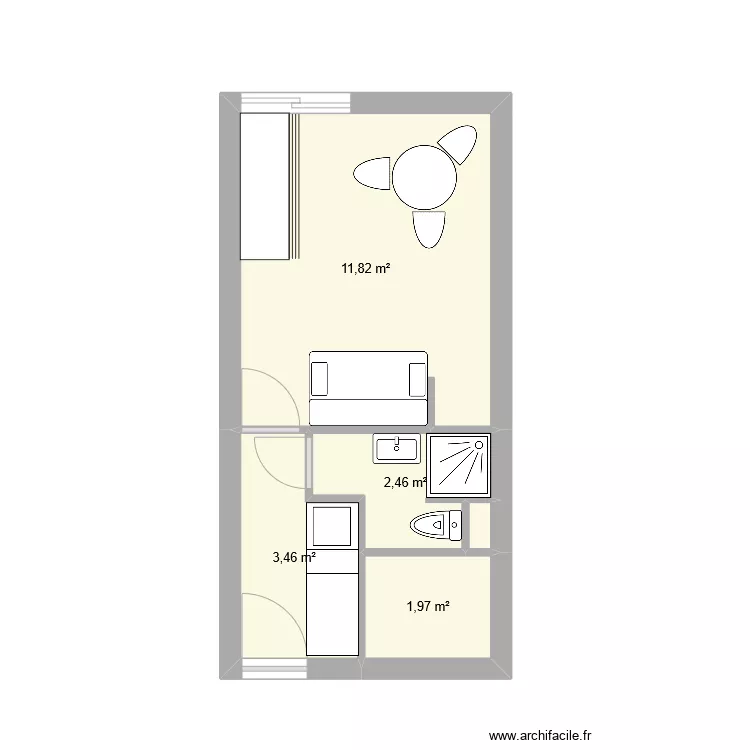 studio 30 mod1. Plan de 