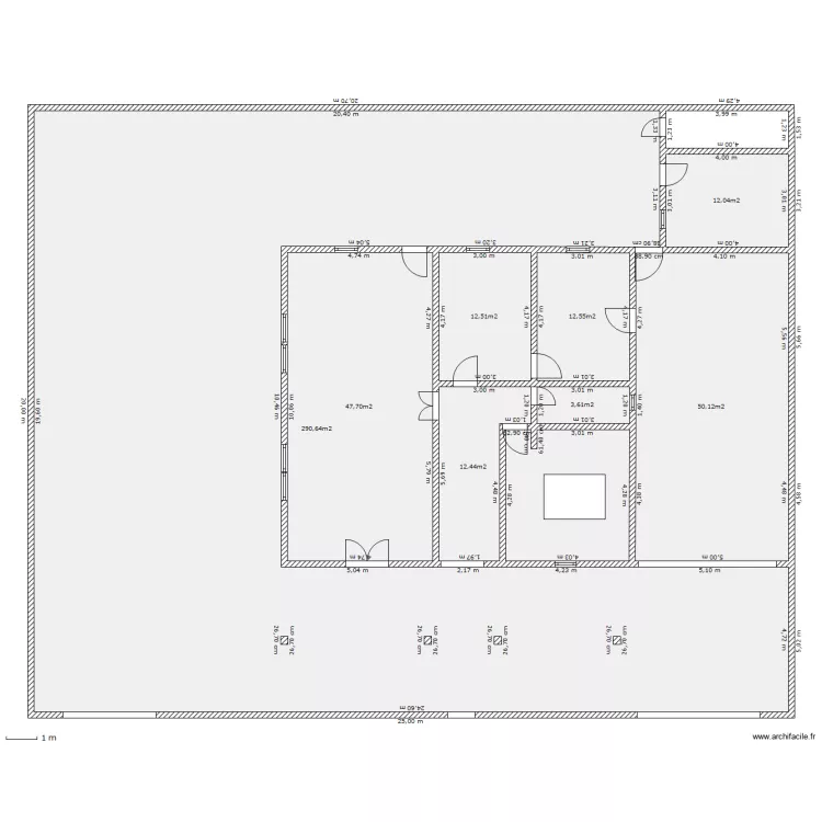 RC AKOUEDO. Plan de 