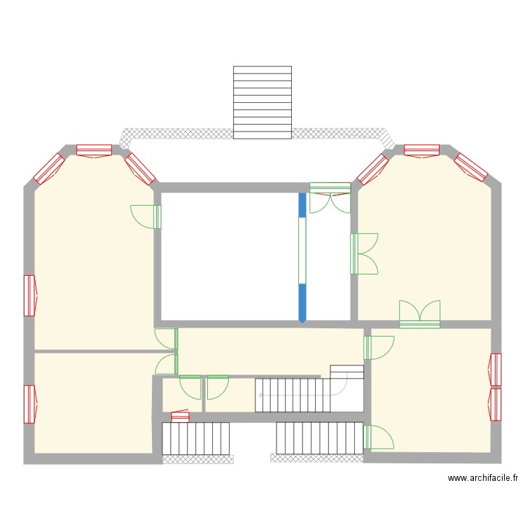 RCH int  A . Plan de 0 pièce et 0 m2