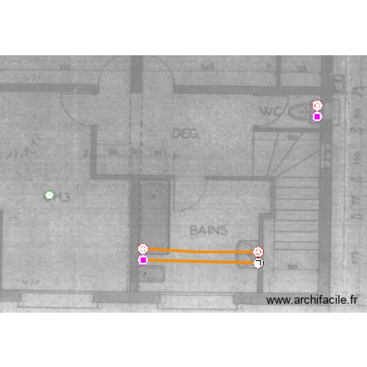 ch parents. Plan de 0 pièce et 0 m2