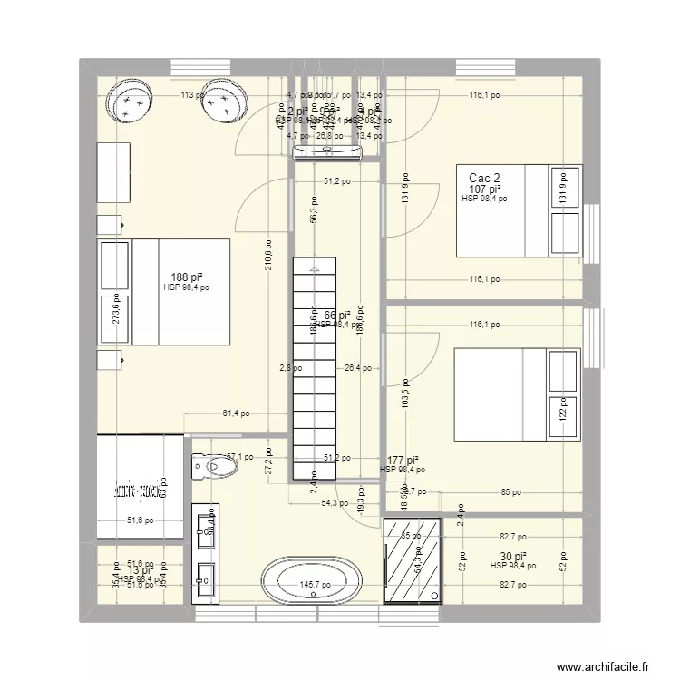 Tremblant chambres à coucher 2. Plan de Tremblant chambres à coucher 2. Plan de