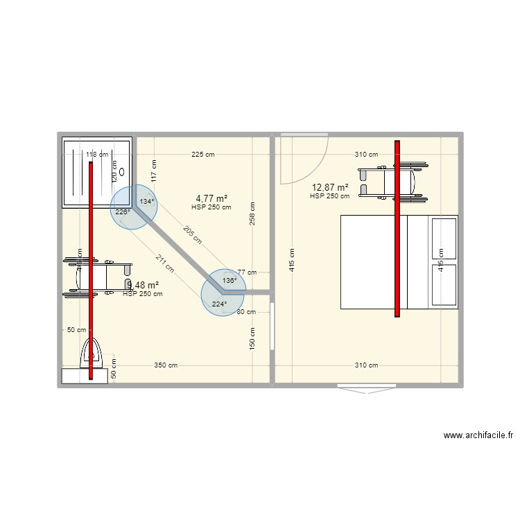 FEYT Rail DROIT. Plan de 0 pièce et 0 m2