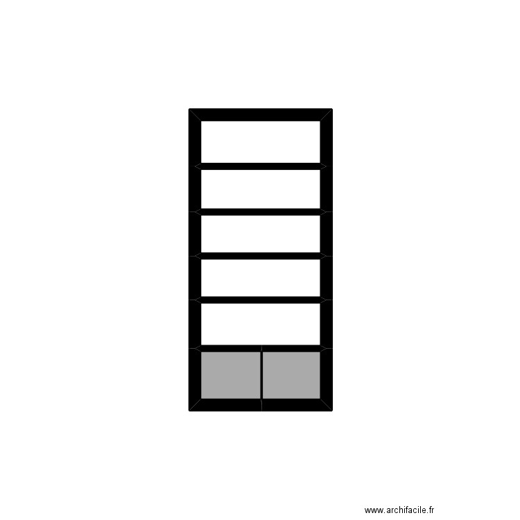 Debré. Plan de 0 pièce et 0 m2