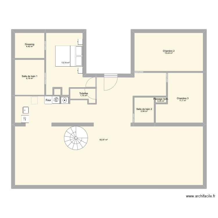Appart maison Laffitte. Plan de 0 pièce et 0 m2