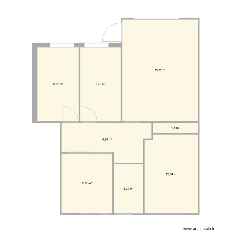 K54. Plan de 0 pièce et 0 m2