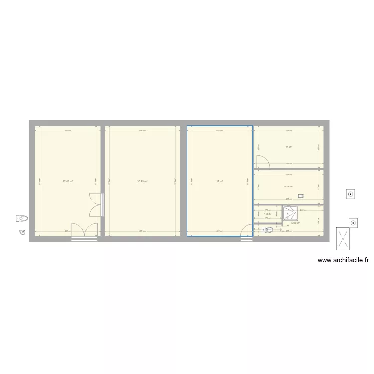 local pitres. Plan de local pitres. Plan de