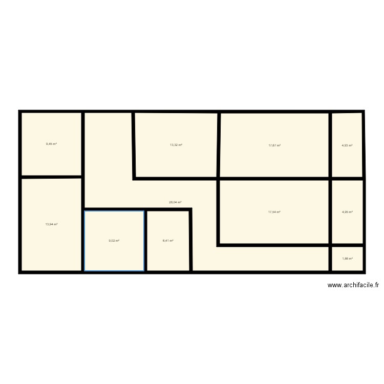 Maison chaibat Rez de chausse. Plan de 0 pièce et 0 m2
