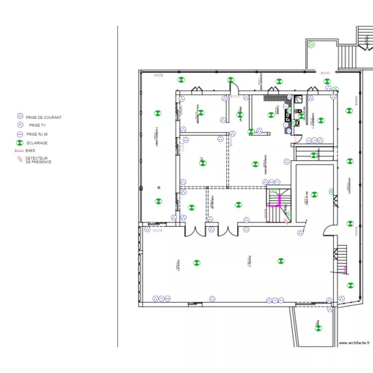 AUREXIM ETAGE. Plan de 