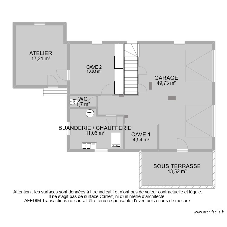 BI 9244 SOUS SOL. Plan de 0 pièce et 0 m2