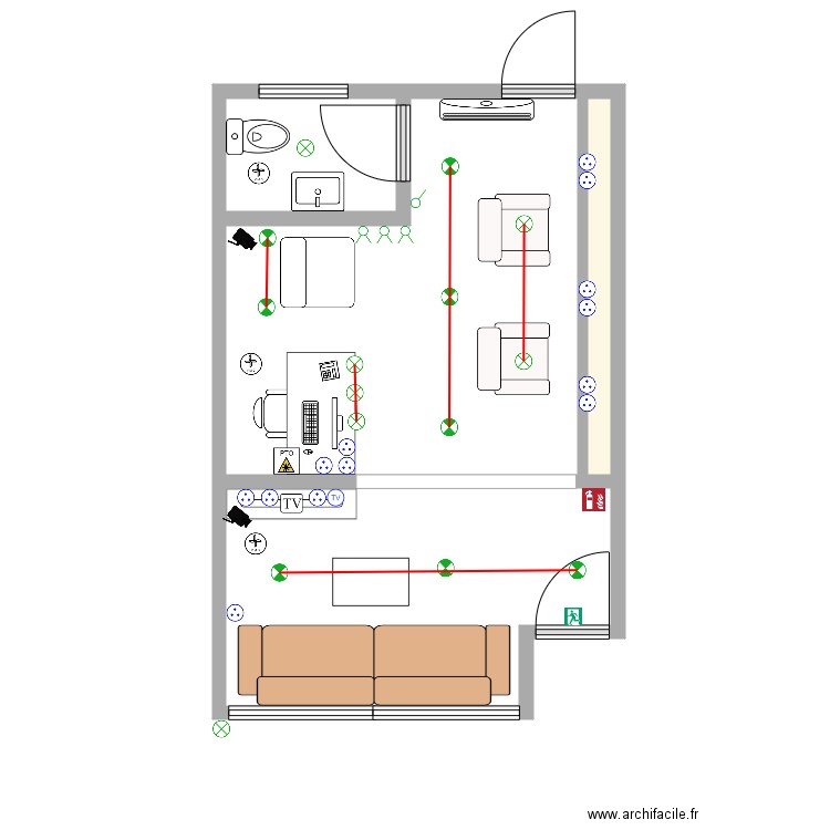 TONTON BARBER. Plan de 0 pièce et 0 m2