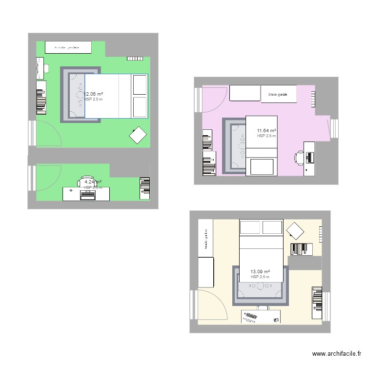 chambre enfant. Plan de 0 pièce et 0 m2