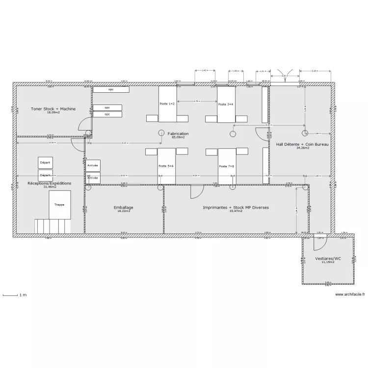 Brignoles 8 rdc. Plan de Brignoles 8 rdc. Plan de