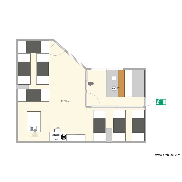 TP Etude de cas conception . Plan de 0 pièce et 0 m2