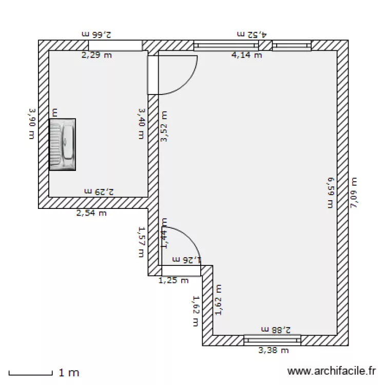 maison vdz. Plan de 
