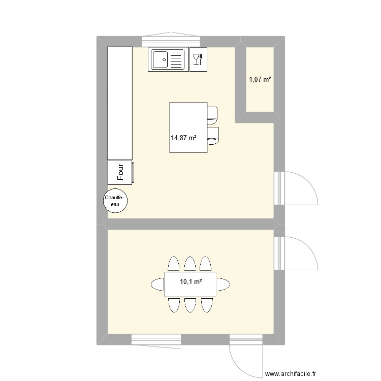 SASHA. Plan de 0 pièce et 0 m2