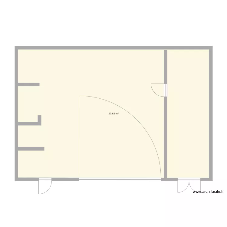 garage. Plan de garage. Plan de