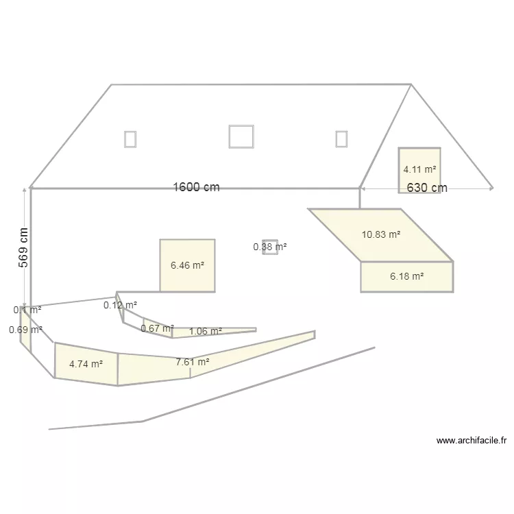 MAISON GOUAUX 02. Plan de 
