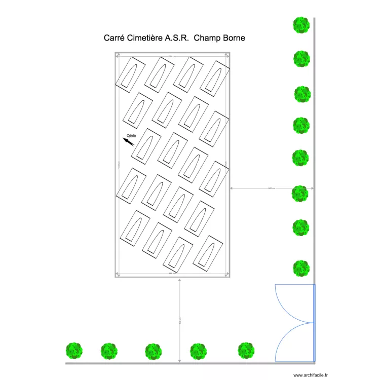 Kabrastane ASR. Plan de 