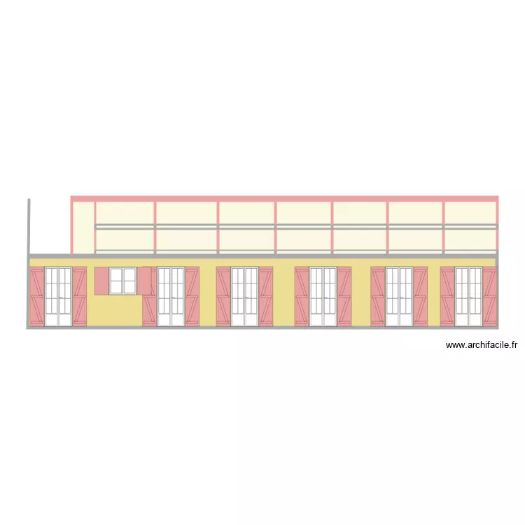 Plan des façade . Plan de Plan des façade . Plan de