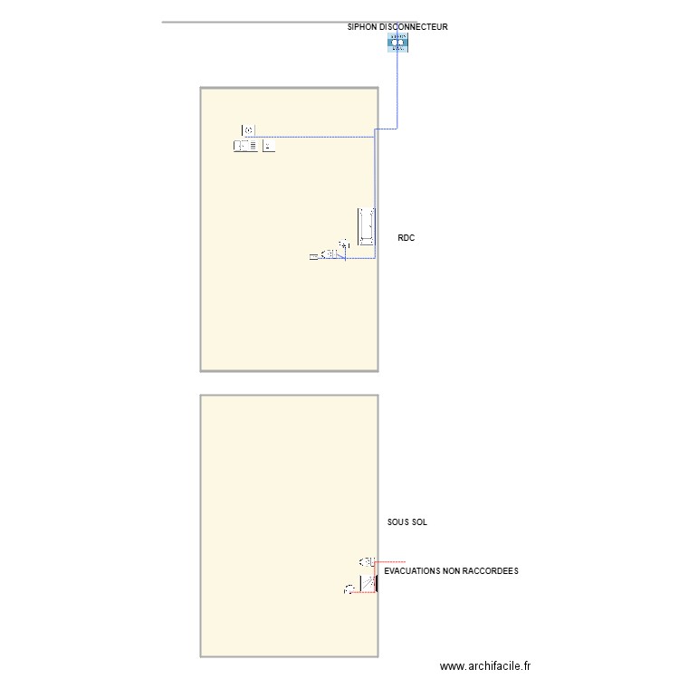 DELECHAT ASS 1159. Plan de 2 pièces et 199 m2