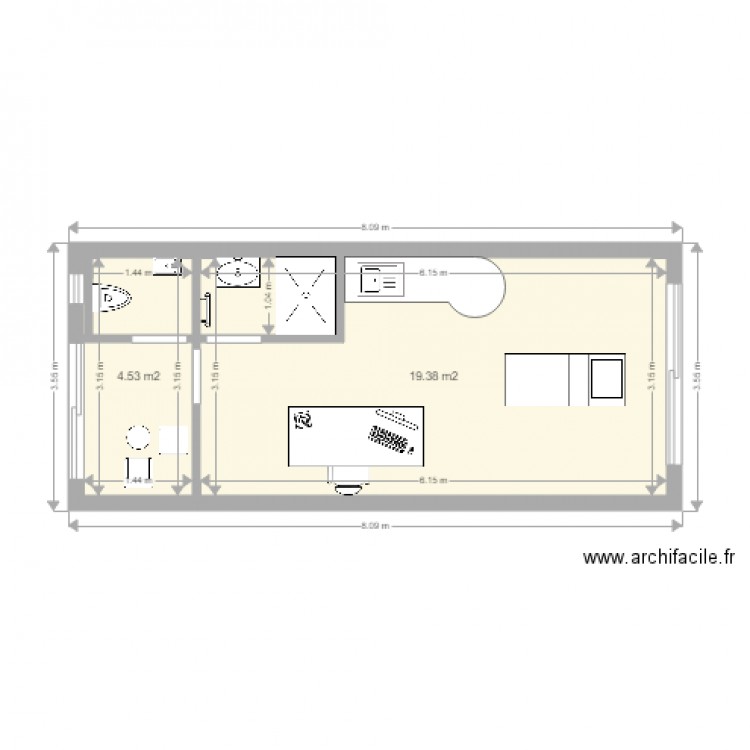 plan d esquisse blanzat. Plan de 0 pièce et 0 m2