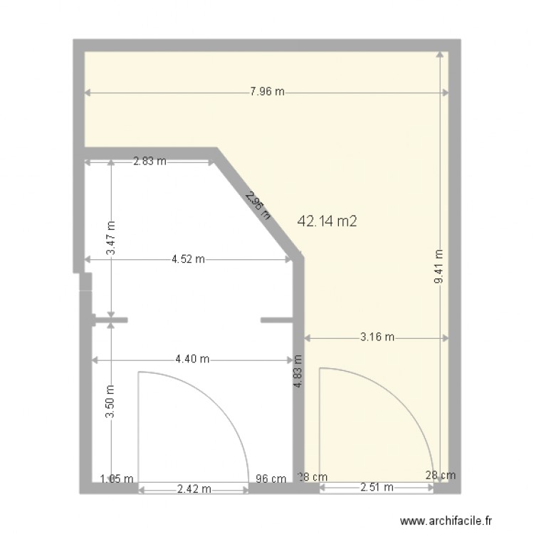 marie et vincent 1. Plan de 0 pièce et 0 m2