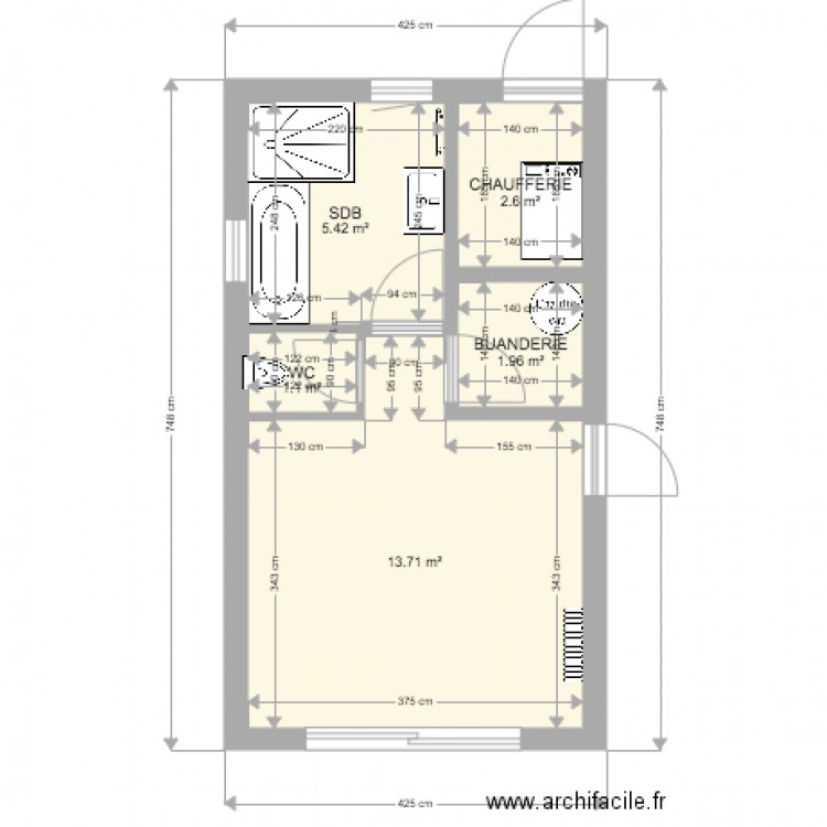 garage maman. Plan de 0 pièce et 0 m2