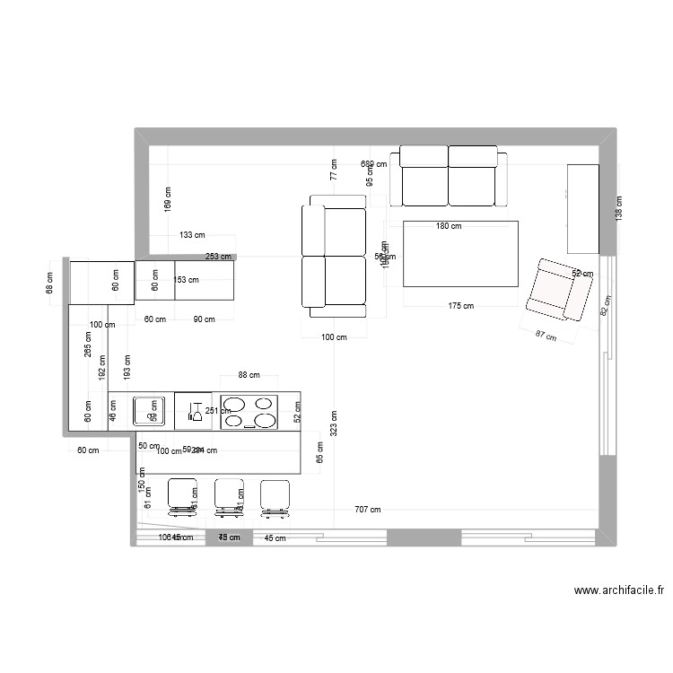 appartement marcq v4. Plan de 0 pièce et 0 m2