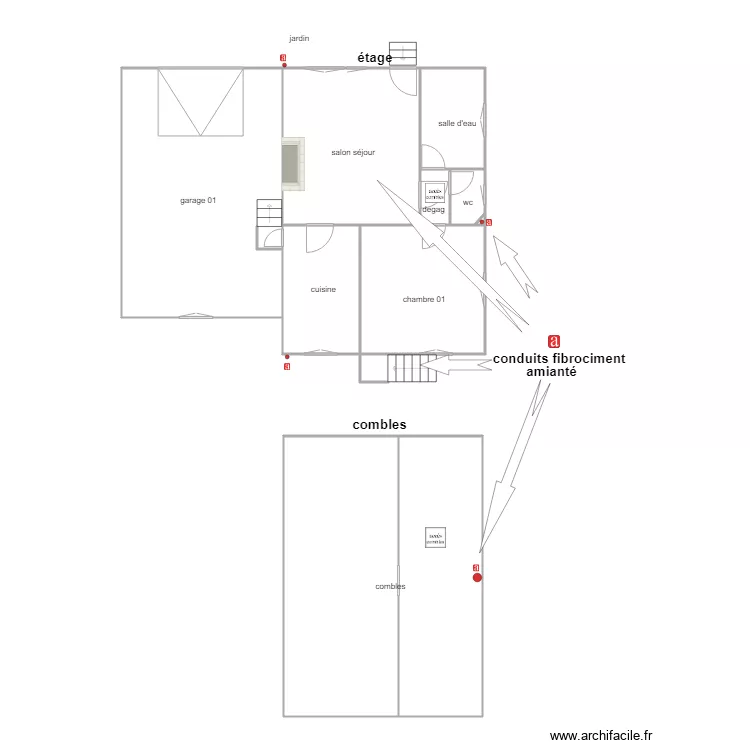 rogier am etage. Plan de rogier am etage. Plan de