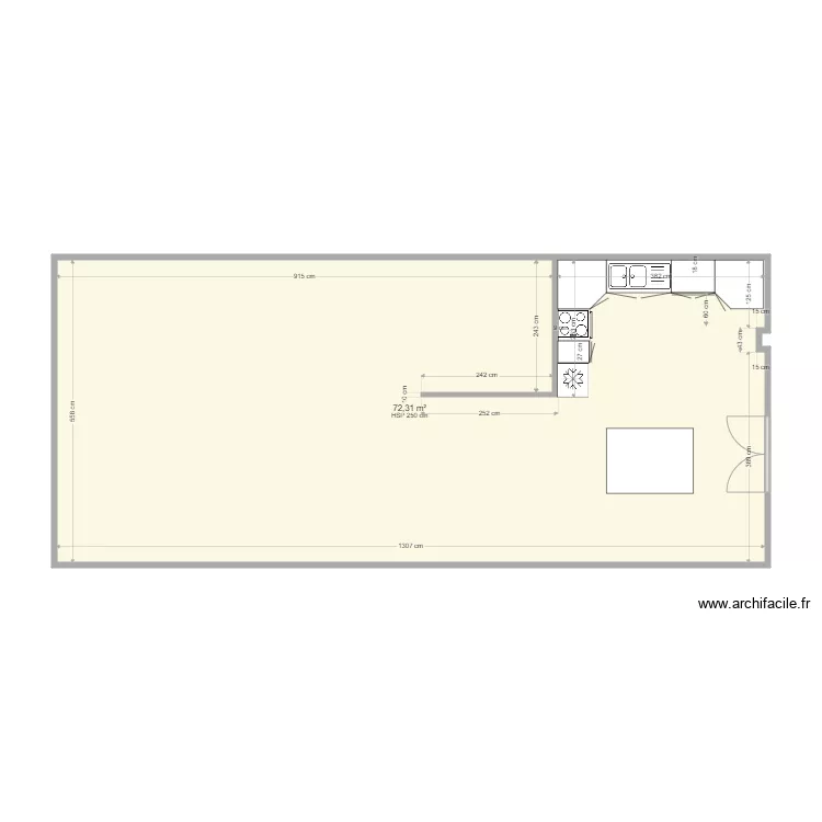 martinsart cuisine. Plan de 