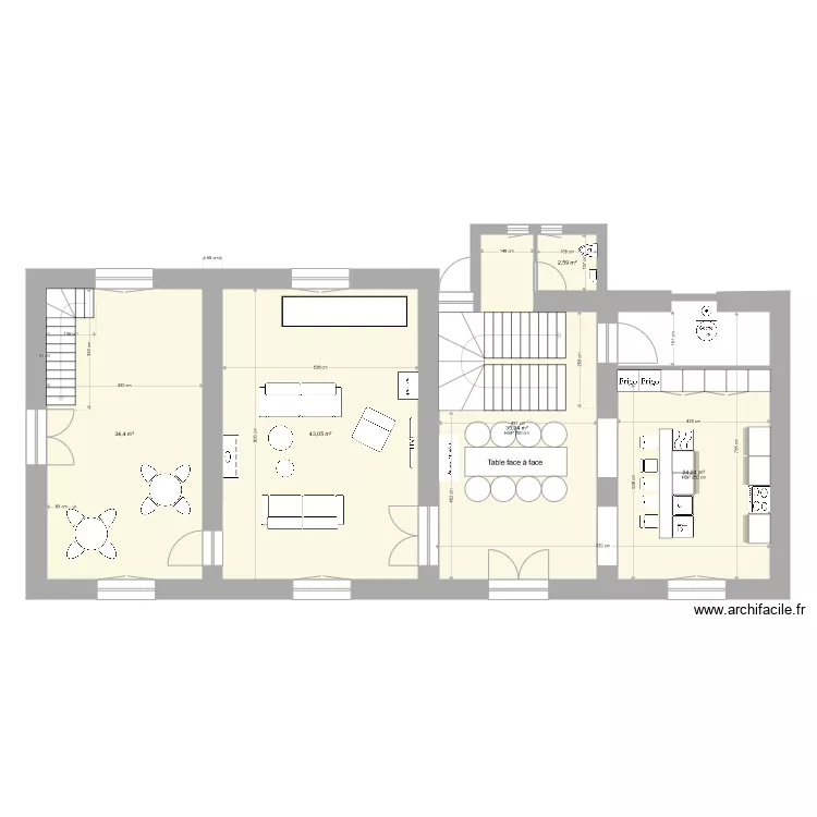 La Soudelle 5. Plan de 