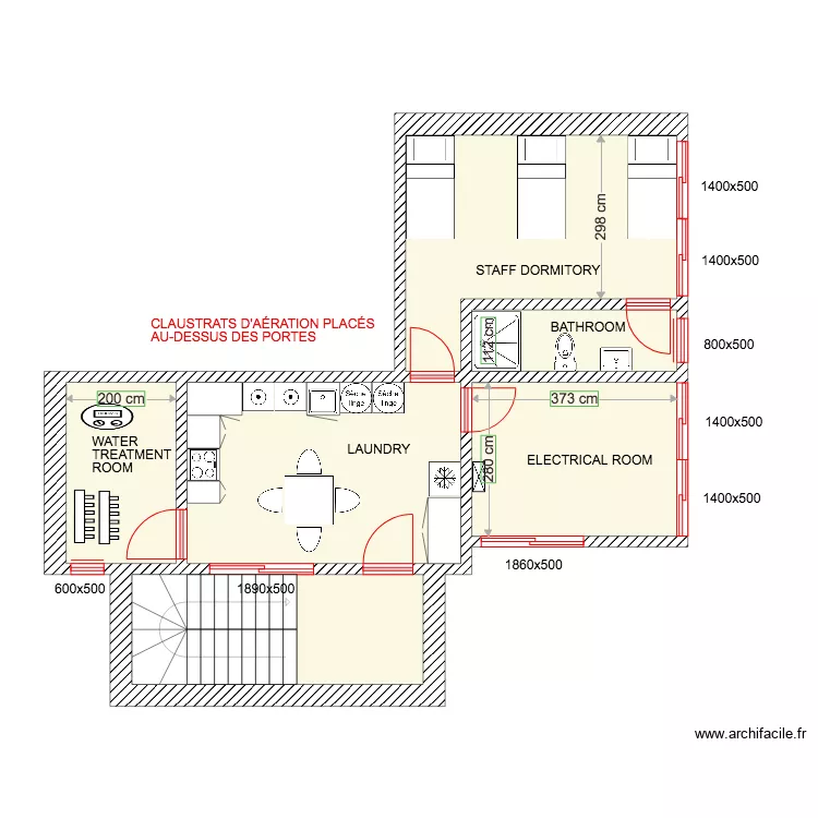 BASEMENT SHEMA. Plan de 