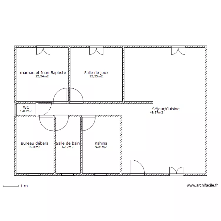 maison ph&eacute;nix. Plan de 