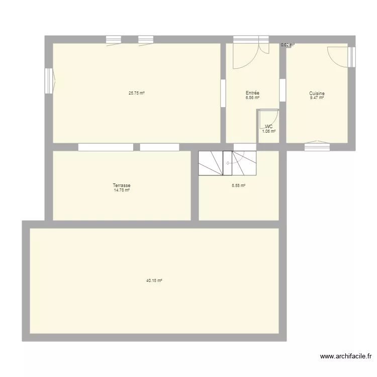 Plan de masse. Plan de 